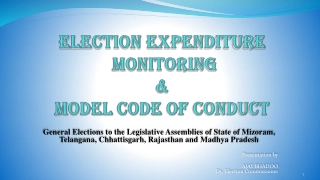 Insights on Election Expenditure Monitoring in Indian State Assemblies