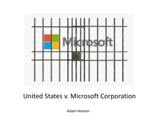 United States v. Microsoft Corporation