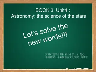 Astronomy: Unveiling the Wonders of the Stars