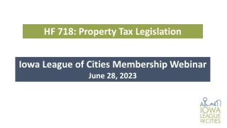 Iowa League of Cities Membership Webinar June 28, 2023