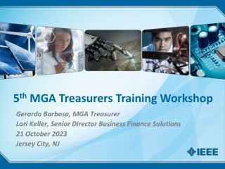 5th MGA Treasurers Training Workshop