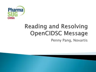 OpenCDISC: Common Issues and Solutions