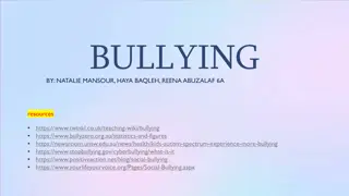 Addressing Bullying: A Comprehensive Overview