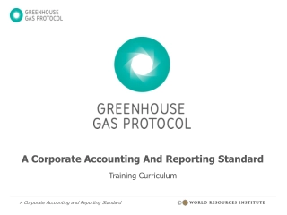 A Corporate Accounting And Reporting Standard