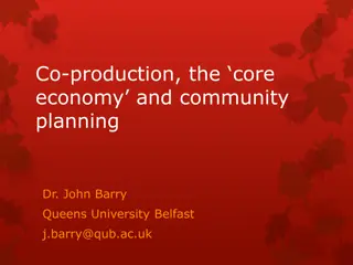 Co-Production in Community Planning