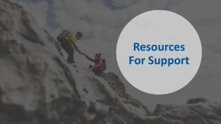 Resources For Support