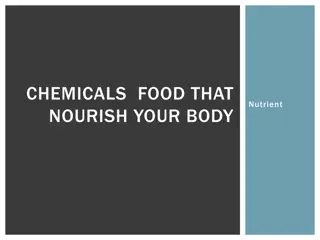 Essential Nutrients for a Healthier Body
