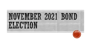 The 2021 Bond Election Process