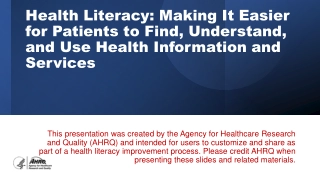 Enhancing Health Literacy: Empowering Patients through Accessible Information