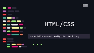 Understanding HTML/CSS: Basics and Origins