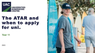 Understanding the ATAR and UAC: A Comprehensive Guide for Year 11 Students