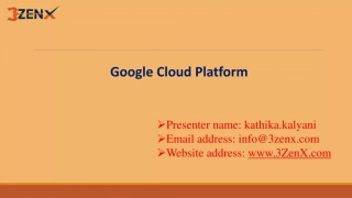 Google Cloud Platform training in Hyderabad