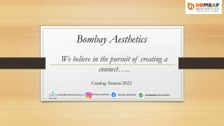 Bombay Aesthetics