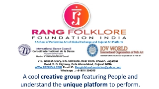 Rang Folklore Foundation: Preserving India's Rich Cultural Heritage