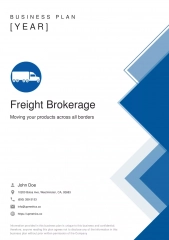 Freight Brokerage Business Plan Examples