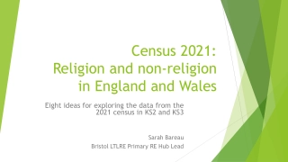 Census 2021: Religion and non-religion in England and Wales