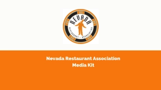 Nevada Restaurant Association Media Kit