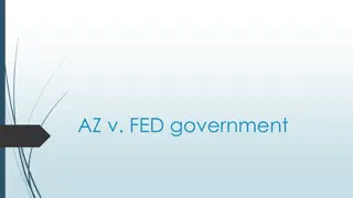 The Government Structure in Arizona