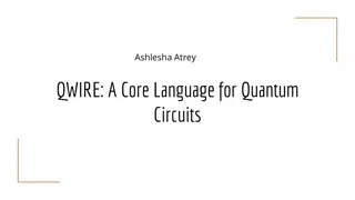 QWIRE: A Language for Quantum Circuits