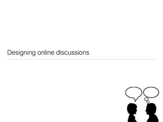 Mastering Online Discussion Structures and Grading Criteria