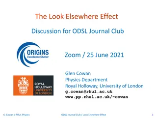 The Look Elsewhere Effect in Statistical Analysis