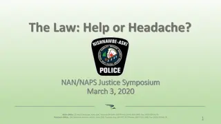 Legal Considerations in Law Enforcement Scenarios