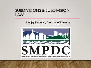 Understanding Subdivisions and Subdivision Law