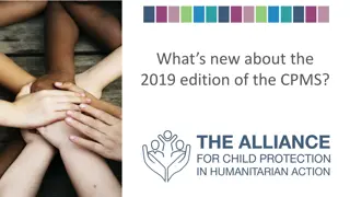 The 2019 Edition of CPMS - Improvements and Enhancements