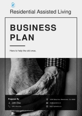 residential assisted living business plan