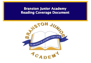 Reading Opportunities at Branston Junior Academy
