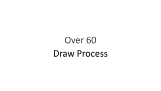 Over 60 Draw Process and Match Schedule