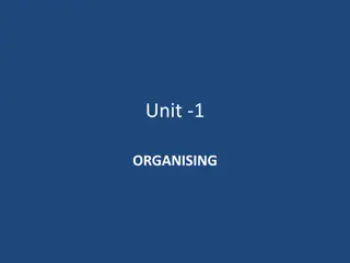 Management: The Art of Organizing and Decision Making