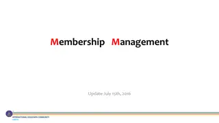 Membership Management in International Dzogchen Community Gakyil