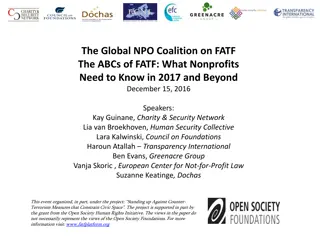 The Role of FATF in Countering Financial Crimes