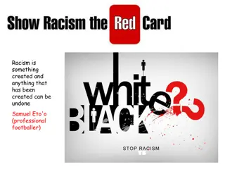 Racism: Origins, Forms, and Impact