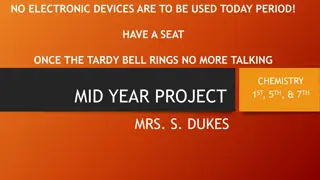 The History of Atomic Theory: Mid-Year Project Guidelines