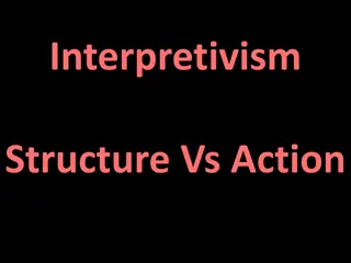 Interpretivism: Meaning, Actions, and Society