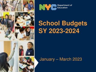 School Budgets  SY 2023-2024