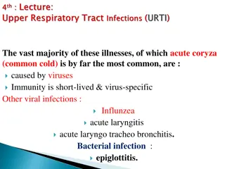 Common Colds and Respiratory Infections