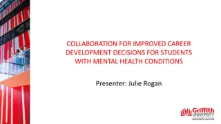 Enhancing Career Development Decisions for Students with Mental Health Conditions