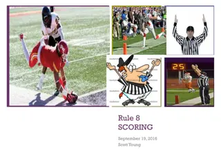 Scoring Rules in Football