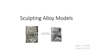 Art of Alloy Modeling and Constraint Application