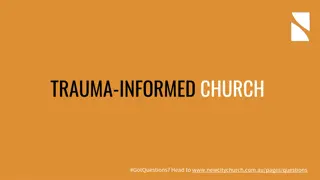 Trauma-Informed Church Practices