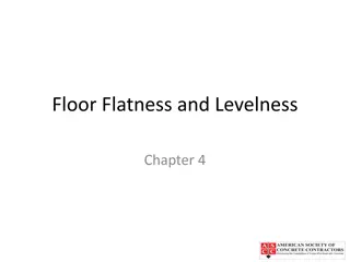 Floor Flatness and Levelness in Construction