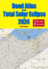 [PDF⚡READ❤ONLINE]  Road Atlas for the Total Solar Eclipse of 2024 - Color Editio