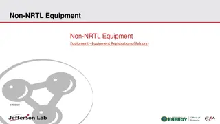 Non-NRTL Equipment Inspection and Certification