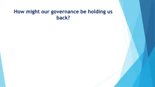 Governance Challenges and Solutions