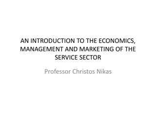 The Dynamics of the Service Sector