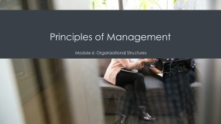 Principles of Management