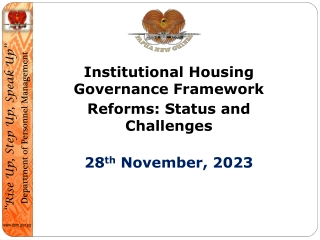 Challenges of Institutional Housing Governance Reforms in the Public Service System